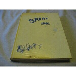 1961 Spark Thomas Edison High San Antonio Texas High School Yearbook Annual